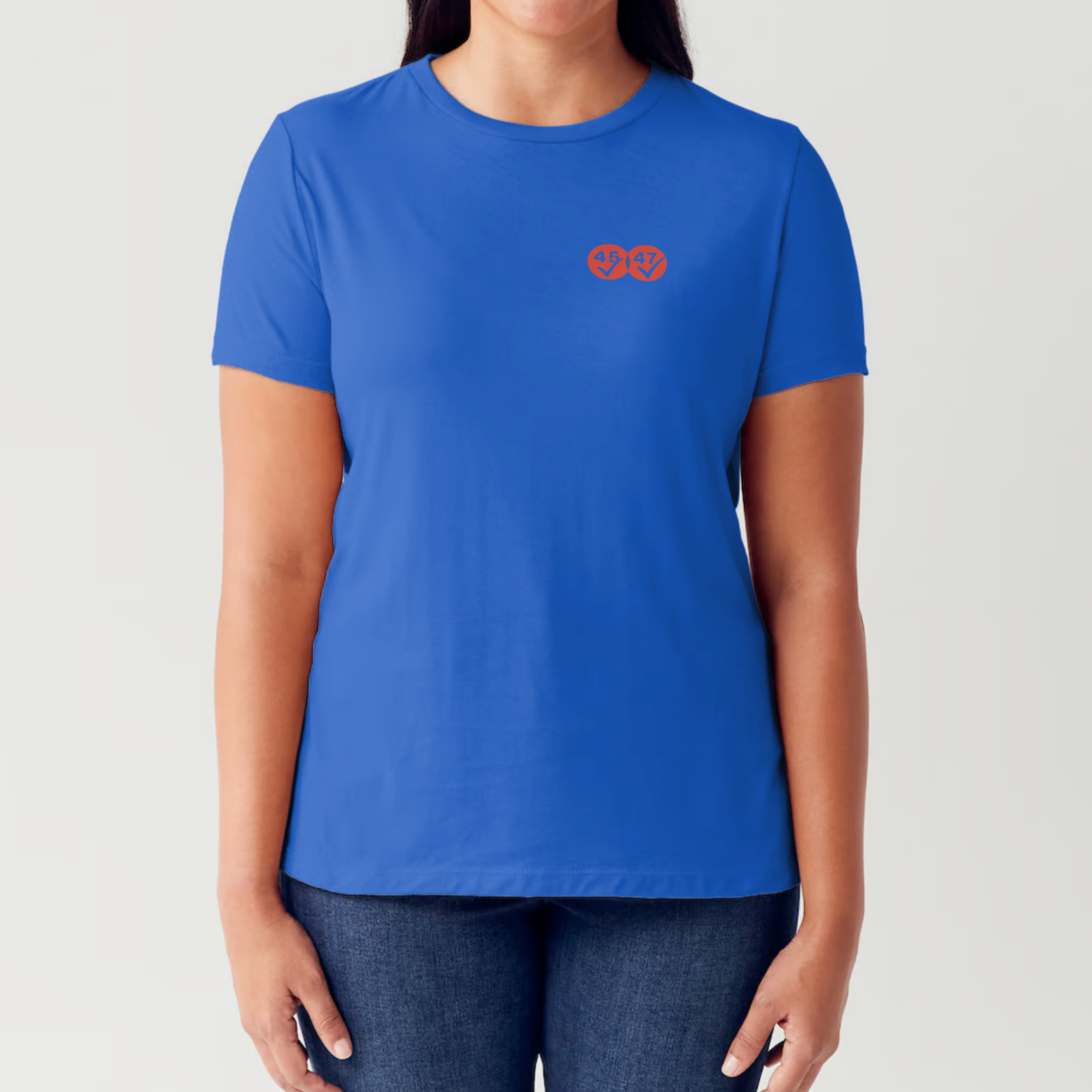 President's 45th & 47th Womens Signature Crew Neck Tee