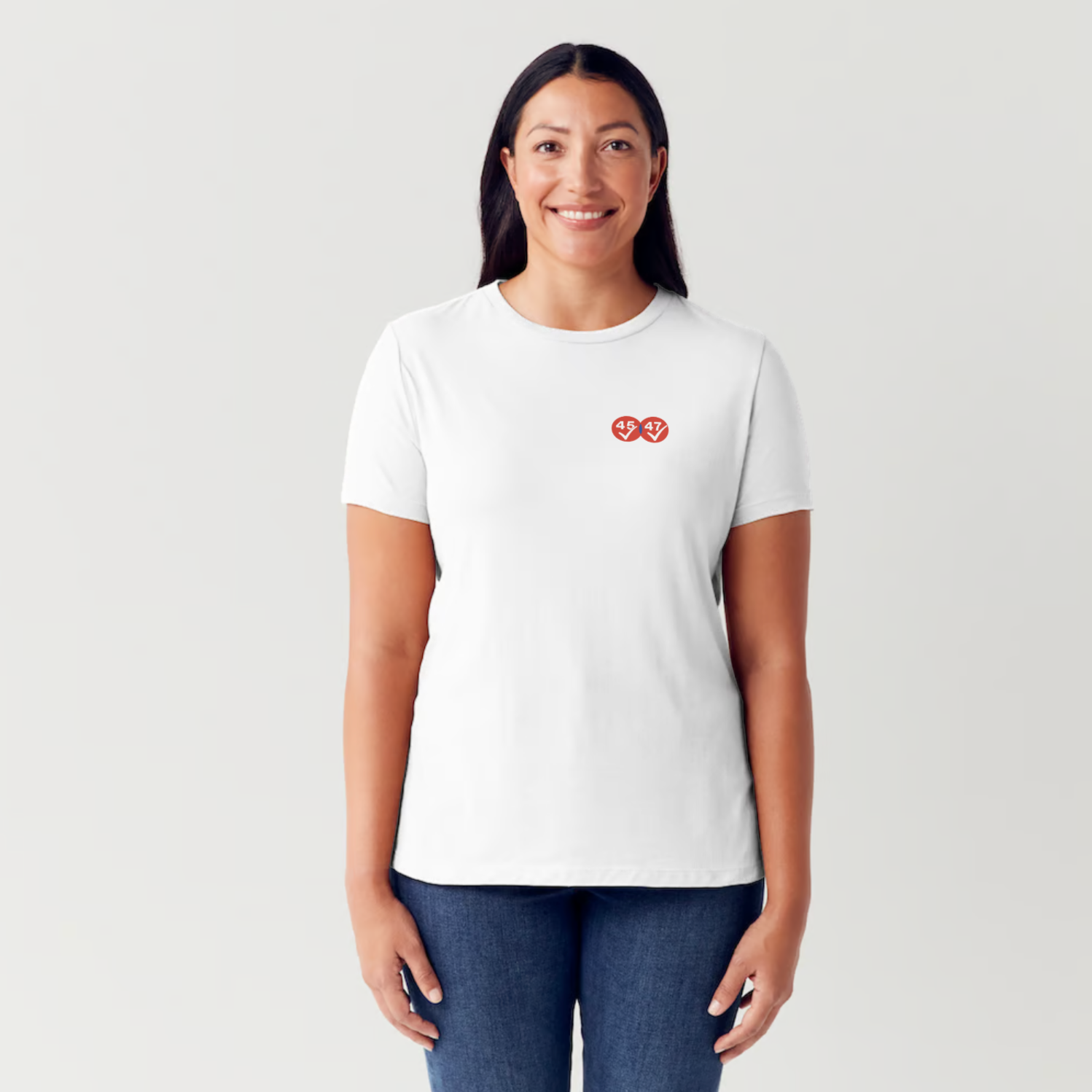 President's 45th & 47th Womens Signature Crew Neck Tee