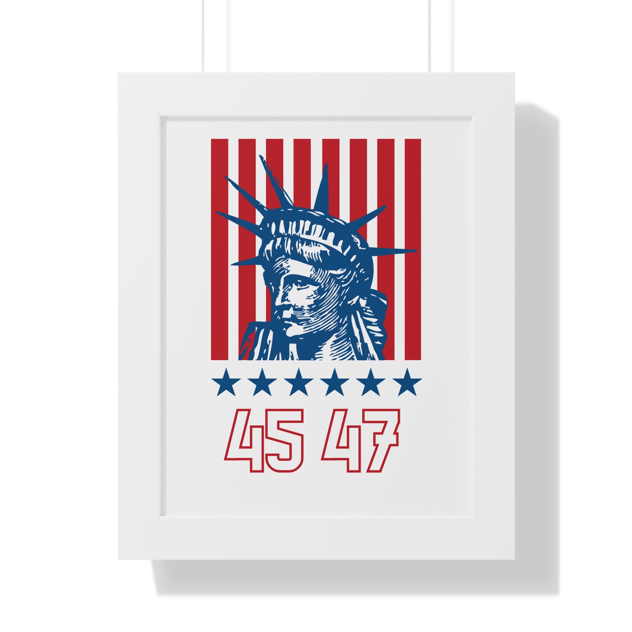 45/47 Liberty Framed Vertical Poster