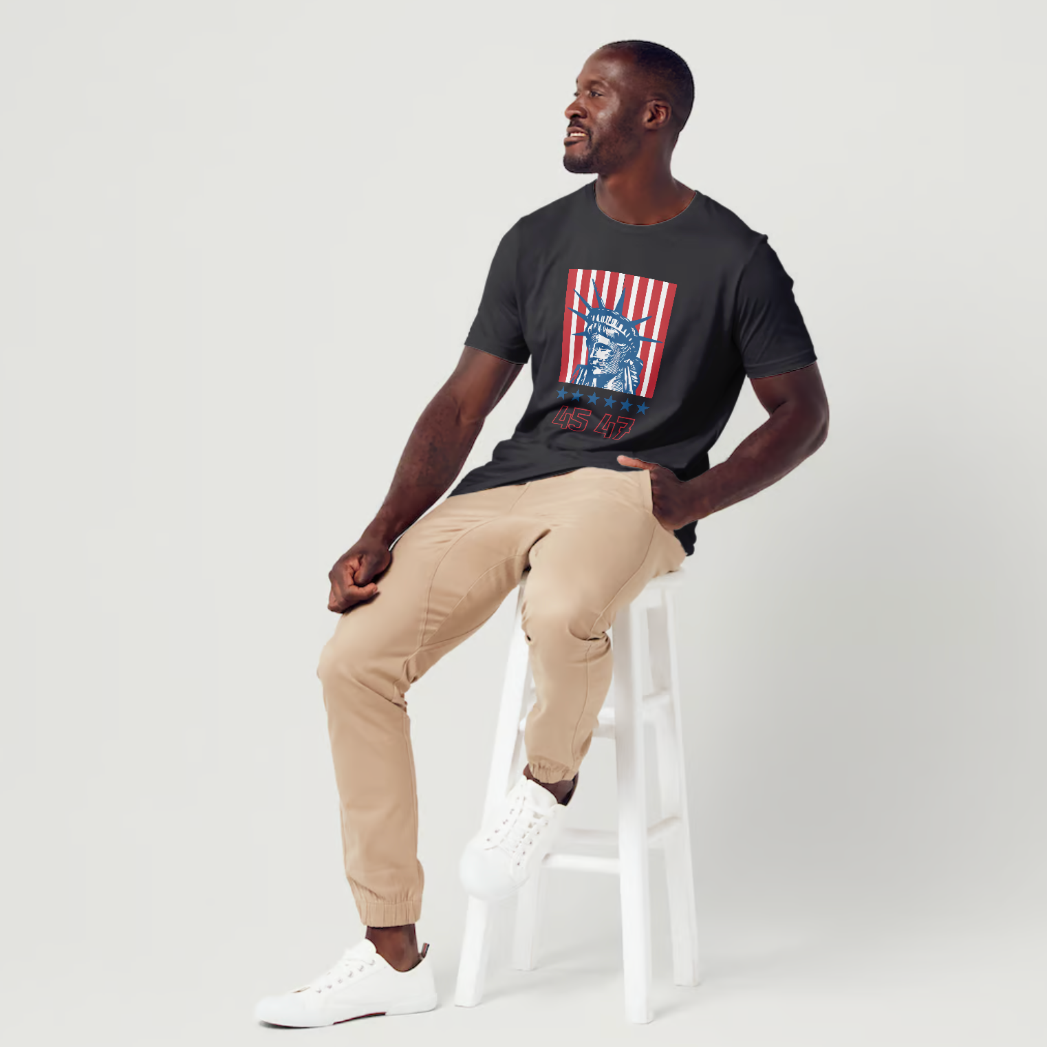 Liberty 45/47 Mens Signature Crew Neck Tee