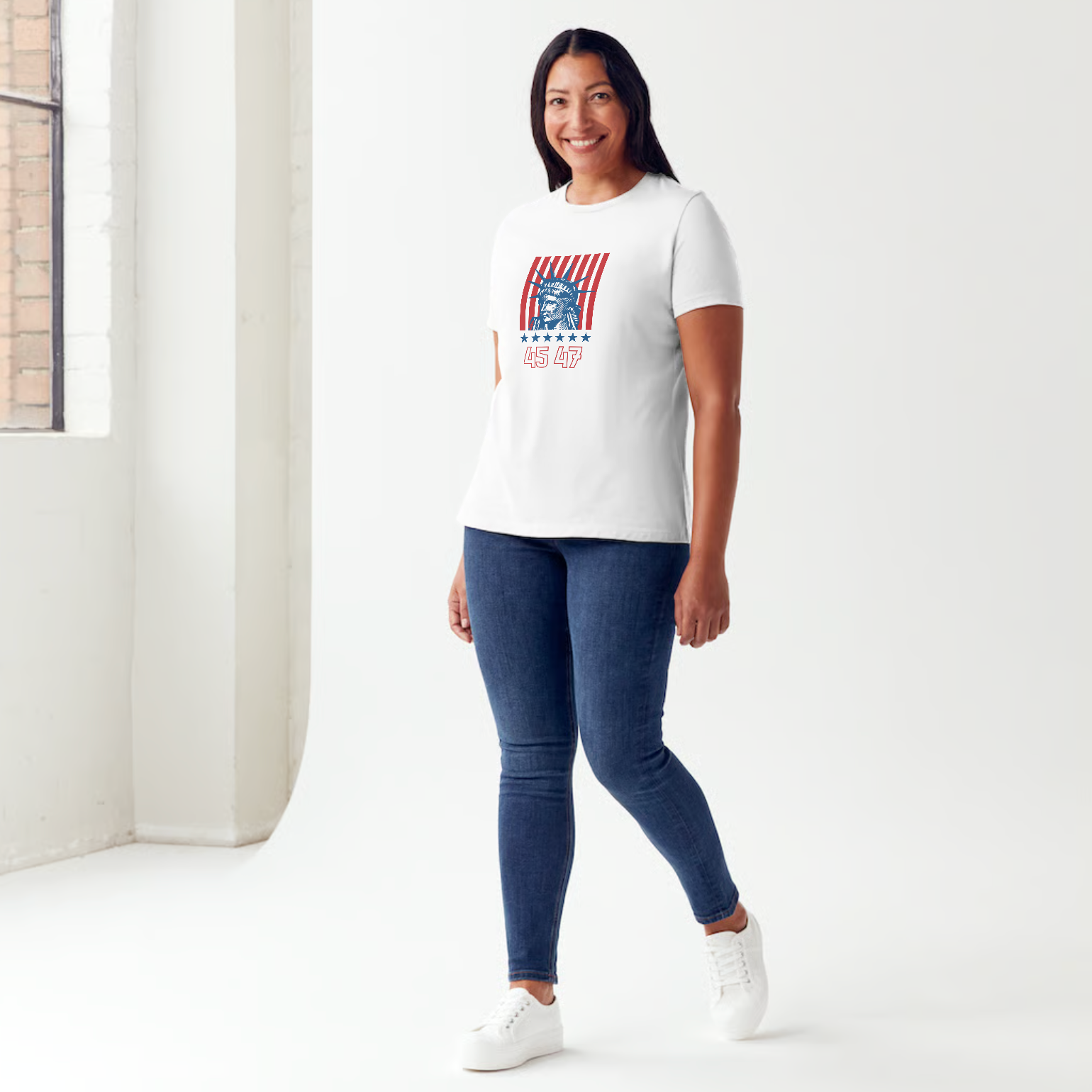 Liberty 45/47 Womens Signature Crew Neck Tee