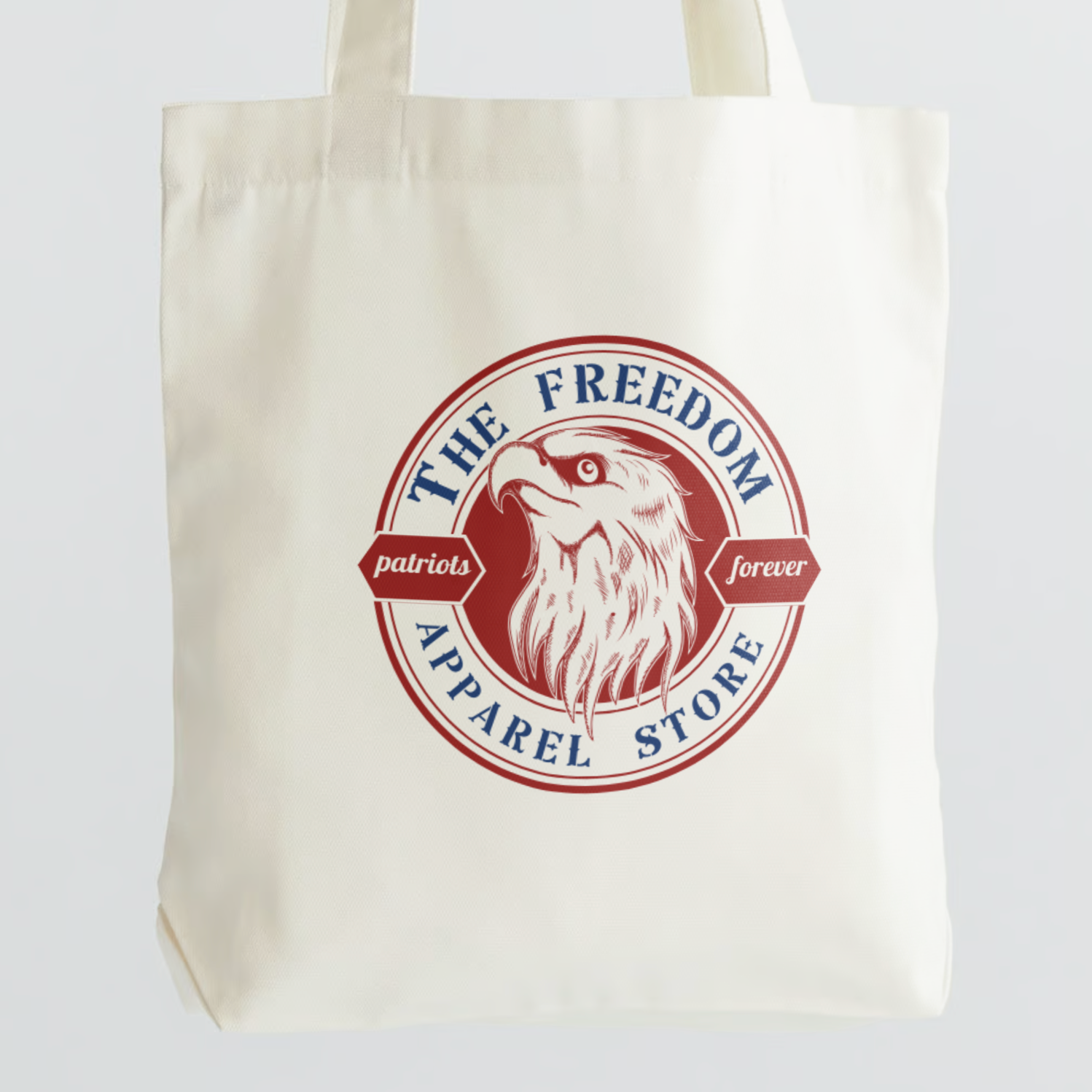 Bald Eagle Patriots All Natural Tote