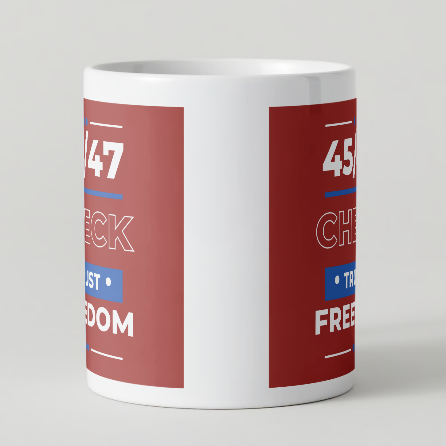 45/47 Trust Freedom Ceramic Mug